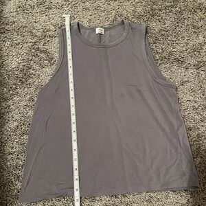 Aritizia Wilfred purple/grey Sleeveless Women's Top Sz XS in EUC